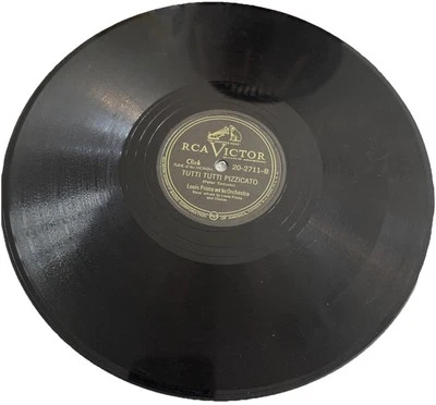 10" 78 RPM-Louis Prima-The Bee Song/Tutti Tutti Pizzicato/RCA Victor 20-2711 - Image 1 of 4