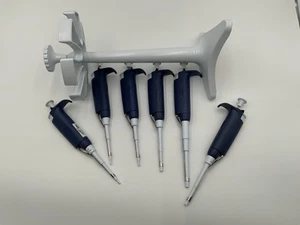 Rainin Pipetlite Pipette L2 L10 L20 L100 L200 L1000 LTS Calibrated Set - Picture 1 of 19