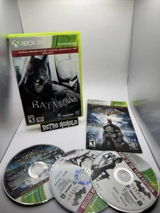 Batman Arkham Asylum Batman Arkham City Dual Pack Xbox 360 Rare - Picture 1 of 1