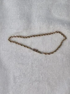 14k yellow gold bracelet 8 inch - Picture 1 of 5