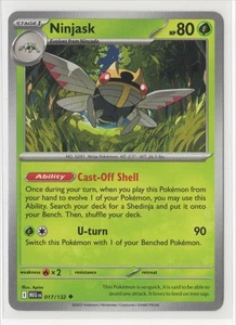 Pokemon Mega Evolution - 017/132 Ninjask - Picture 1 of 1