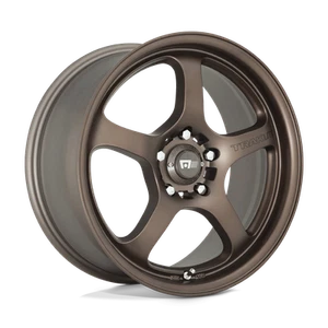 17x7 +45 Motegi MR131 Matte Bronze 5x114.3 Wheel Rims (QTY 4) MR13177012645 - Picture 1 of 4