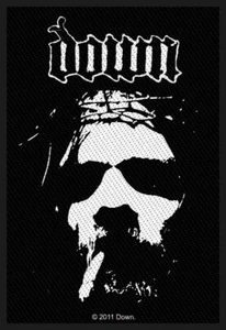 DOWN FACE WOVEN SEW ON PATCH OFFICIALLY LICENSED PATCH - Picture 1 of 6