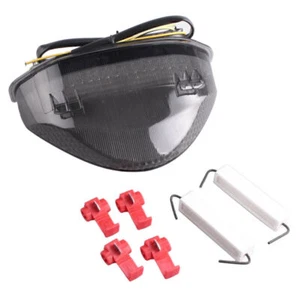 Motorcycle Smoke LED Taillights Taillamp For HONDA CB600F HORNET 2006-2010 2009 - Picture 1 of 6