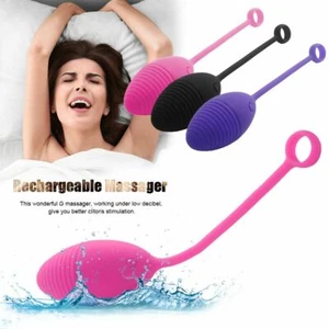 US Wireless Rechargerable Vibrating Egg Bullet Kegel Ball G-spot Sex Women Toys - Picture 1 of 15
