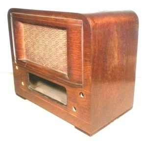 vintage SPARTON 651 TABLETOP part:  MID-CENTURY MODERN WOOD SHELL - Picture 1 of 7