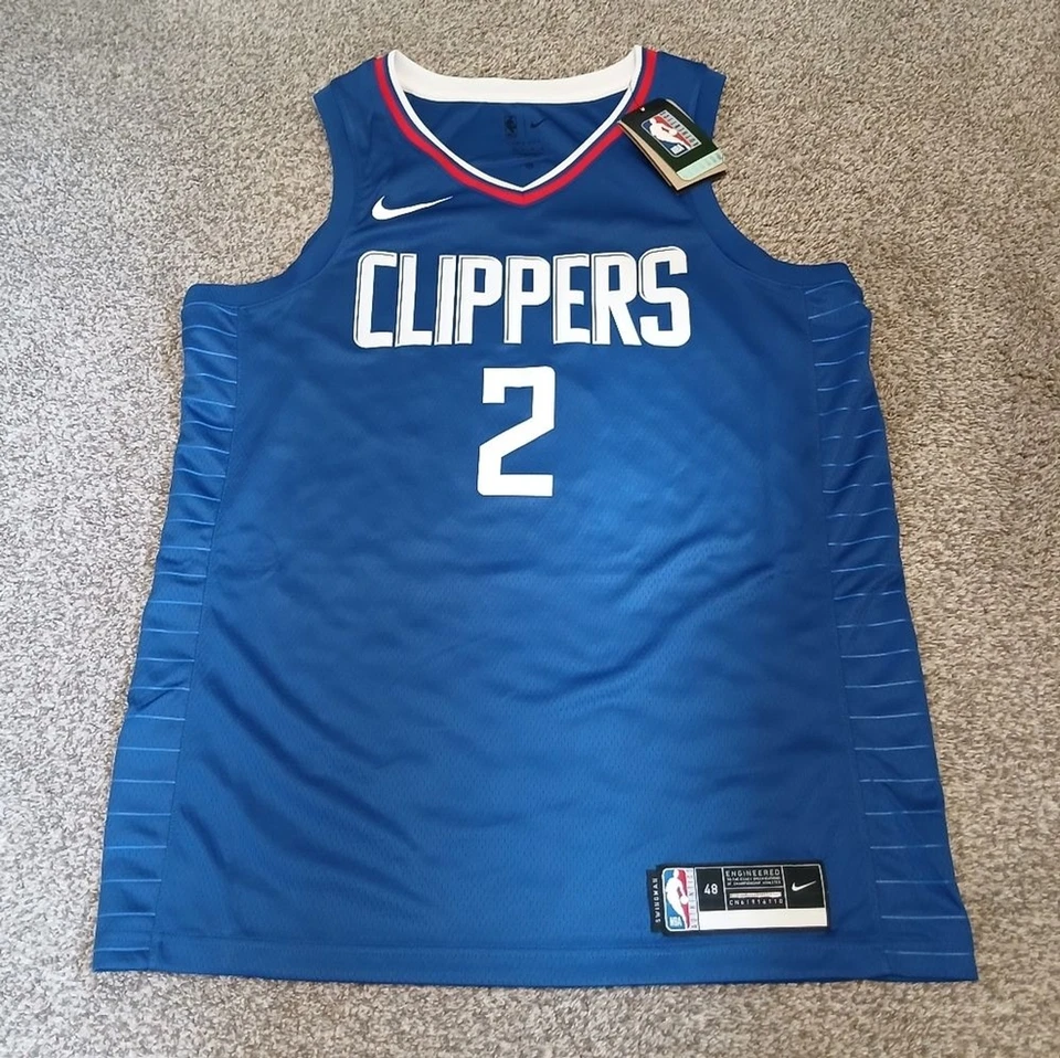 Camiseta deportiva para hombre Nike Dri Fit Swingman Los Angeles Clippers Kawhi Leonard #2 48 nueva con etiquetas Foto 1 de 4