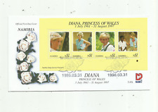 Namibia.  31/  3 /1998 . Diana Princess of Wales.1961 -1997. First Day Cover.