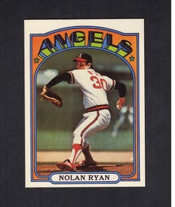 NOLAN RYAN, Angels | 1972 Topps 2007 GBSCC promotional "Cards That Never Were"