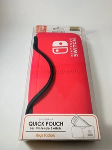 Keys Factory QUICK POUCH COLLECTION für Nintendo Switch Pink NEU US-Verkäufer - Bild 1 von 2