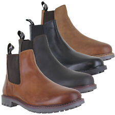 Mens Hoggs Of Fife Banff Smart Country Pull On Dealer Ankle Boots Sizes 7 to 13