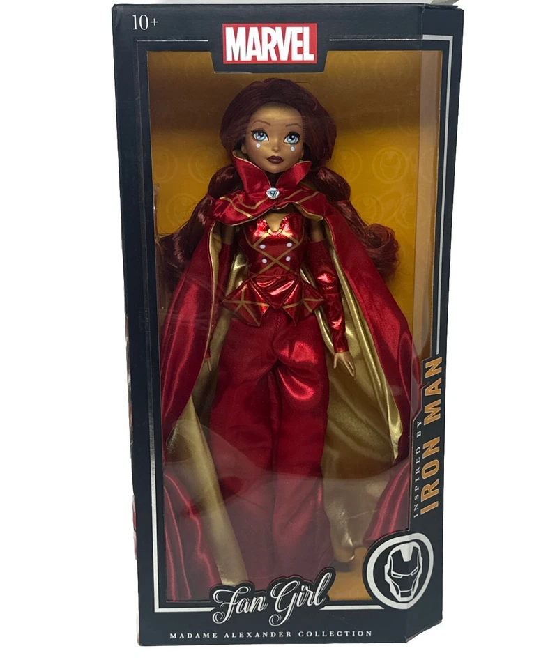 Marvel Fan Girl Madame Alexander Collection Iron Man Inspired 764166063278