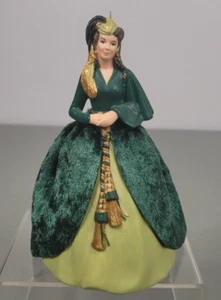 GONE WITH THE WIND SCARLETT'S GREEN GOWN 2013 HALLMARK ORNAMENT - Picture 1 of 6