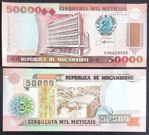Mozambique banknote 50000 meticais 1993 UNC (#9996) - Picture 1 of 1