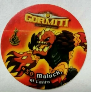 Tazos Gormiti #50 Moloch. El lento Cheetos 2010 España - Imagen 1 de 2