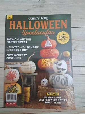 Country Living Halloween Spectacular Magazine November 2024 Marshmallow - Image 1 of 2
