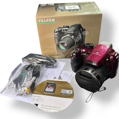 New! Open Box Fujifilm FinePix S4530 Digital Camera 30x Zoom 14 Megapixels - Image 1 of 4
