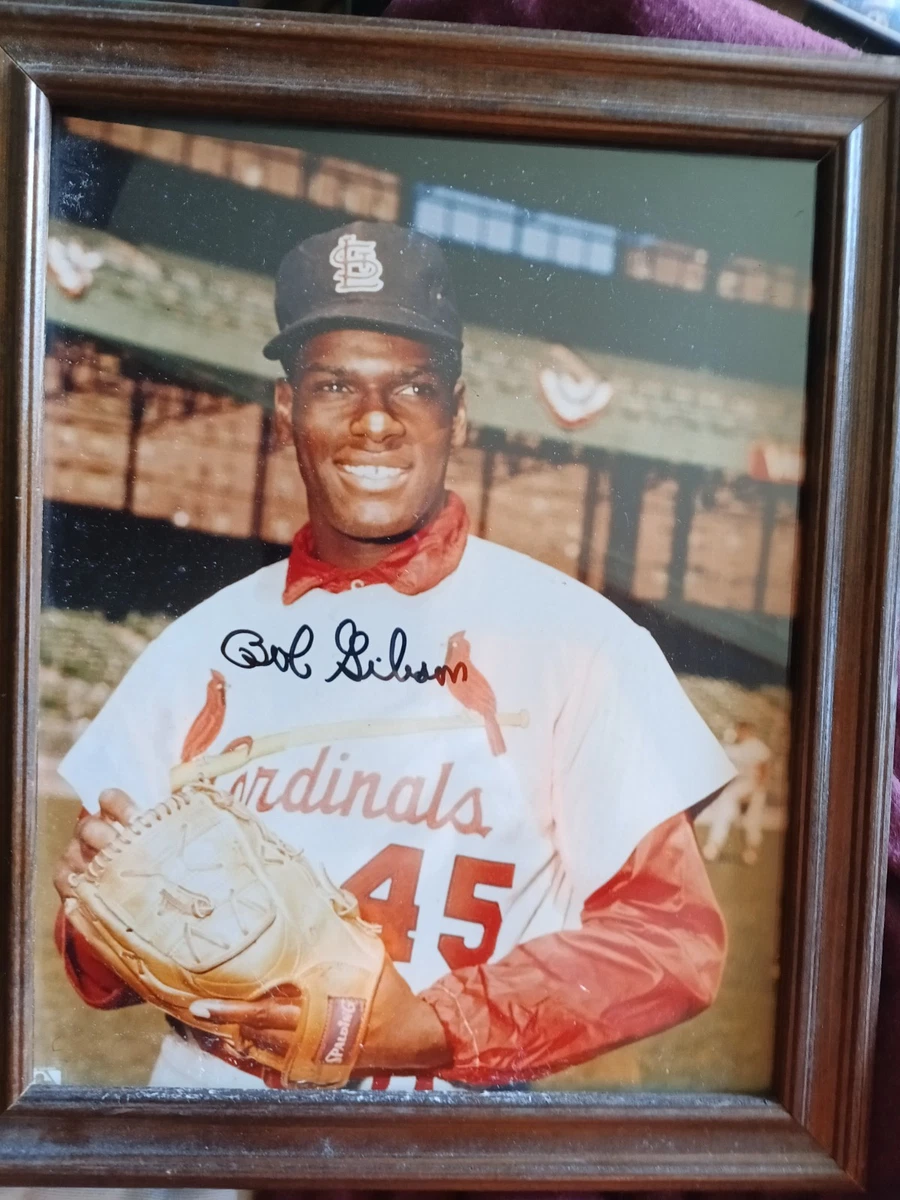 Bob Gibson MLB Original Autographed Photos for sale | eBay