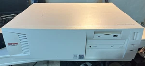 Computer Compaq DeskPro. FOR PARTS. Missing RAM, CPU, PSU and GPU - Picture 1 of 9