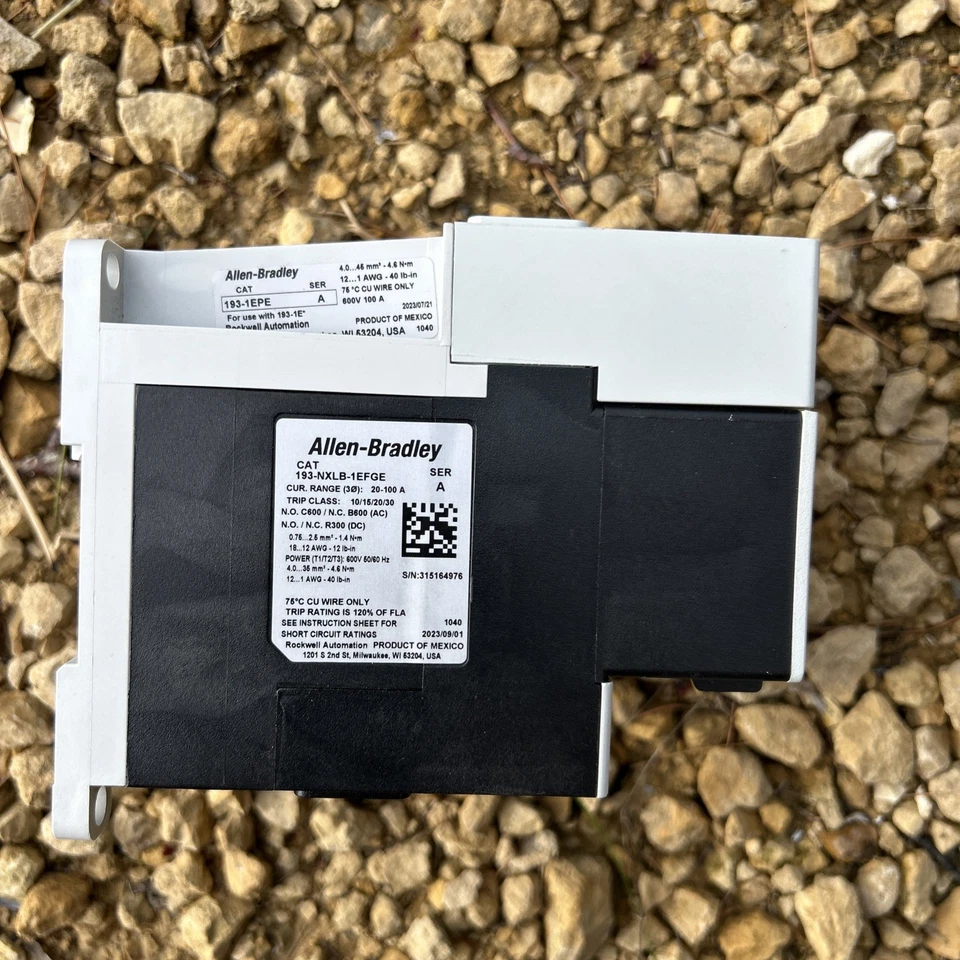 Novo relé de sobrecarga Allen Bradley 193-1EFFD - Imagem 1 de 3