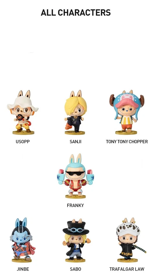 Figuras de la serie THE MONSTERS × One Piece Foto 1 de 1