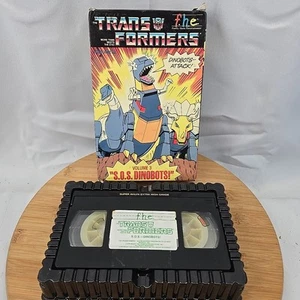 Transformers VHS Tape Vol 3 SOS DINOBOTS FHE Big Box Vintage 1984 80s - Picture 1 of 5
