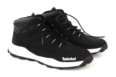 TIMBERLAND A4254-A5046 Boys' EU37/38 Black Leather High-Top Sneaker Shoes - image 1 of 4