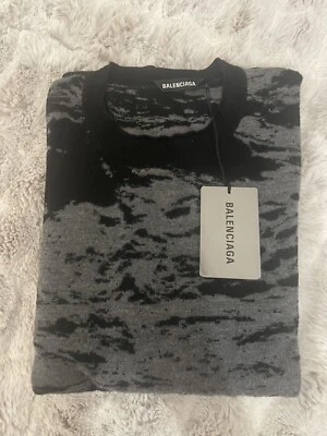 Balenciaga Mens Wool Sweater Size M MWT $1850 - Image 1 of 4