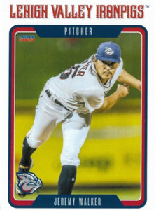 2023 Lehigh Valley IronPigs Jeremy Walker Philadelphia Phillies