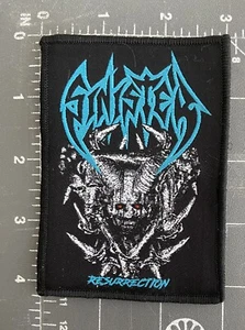 Sinister Resurrection Patch Badge Heavy Metal Band Rock Death Music Netherlands - Picture 1 of 3