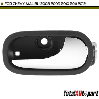 Manija de puerta interior marrón y cromada para Chevrolet Malibu 08-12 pasajero trasero derecho Foto 1 de 4