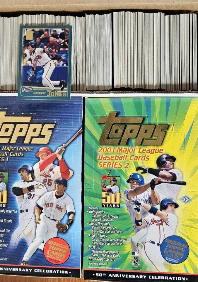 2001 Topps series 2 - your choice of baseball card - Image 1 of 1