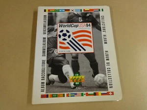 FOOTBALL UPPER DECK ALBUM  WORLD CUP USA 94 / 296 CARDS - Picture 1 of 11