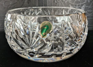 Gorgeous Rare WATERFORD Crystal Bowl - Weighs over 2# - Picture 1 of 17