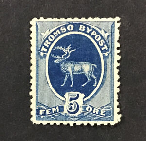 NORWAY 1880’s F MH 5 Ore TROMSO BY POST   (W32)