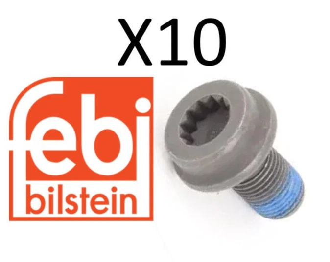 Juego de 10 pernos de volante para Volkswagen 1992-2014 - Febi Bilstein Foto 1 de 4