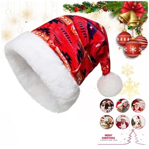 Sombrero de Navidad Nativo Americano del Suroeste, Sombrero de Navidad Sombrero de Navidad-Rojo - Imagen 1 de 8