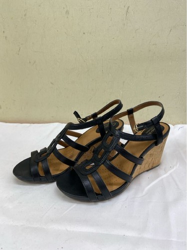 Sandali neri Clarks donna taglia 8