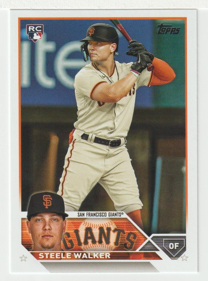 Steele Walker RC - San Francisco Giants (Baseball Card) 2023 Topps # 264 Mint - Image 1 of 1