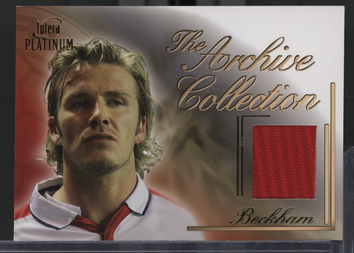 サッカーカードpanini Futera ベッカム 02/07 カード