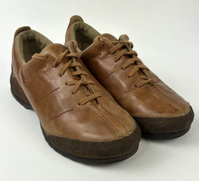Roots Canada Leather Lace Up Shoes Womens Size 8 Brown Comfort Shoes Sneakers - Image 1 of 4