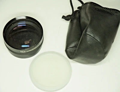 Panasonic Tele Conversion Camera Lens 49mm and case - Image 1 of 2