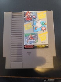 Super Mario Bros Duck Hunt Track Meet Nintendo Video Game NES 1985 VTG Nostalgia