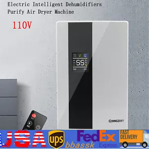 Dehumidifier Large Home Air Dryer Humidity Bedroom Auto Control 2200ML Home - Picture 1 of 14