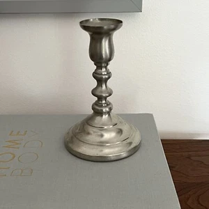 Coastal Grandmother Preisner Pewter Candlesticks - Vintage - Picture 1 of 5