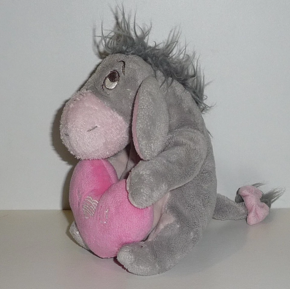 Doudou Ane Disney - Bourriquet - Coeur - Photo 1/1