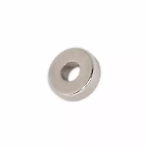 10x Ring 10mm x 3mm Hole 4mm N42 | Neodymium Rare Earth Magnet Disc Round Craft - Foto 1 di 4