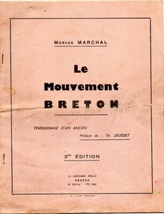 LE MOUVEMENT BRETON. MORVAN MARCHAL. CELTIA N°203 BIS. ETE 1966 - Picture 1 of 1
