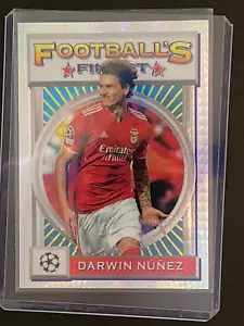 2021-22 Topps Finest Flashbacks UCL Darwin Nunez Hyper Refractor /35 Benefica - Bild 1 von 2