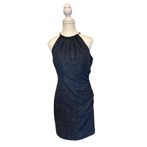Eliza J | Cocktail-Neckholderkleid anthrazitgrau | 8 - Bild 1 von 13